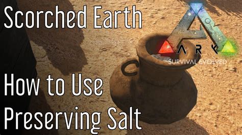 Preserving salt ark - Raw Meat is a food item in ARK: Survival Evolved. It can be obtained by harvesting the corpses of creatures with, in order of efficiency, a Carnivore, a Metal Pick, A Sword/a Stone Pick, a Hatchet, or your fists. It can be found in white, green and blue supply drops. With the introduction of Genesis: Part 2 the Plant Species R can be grown and harvested for Raw …